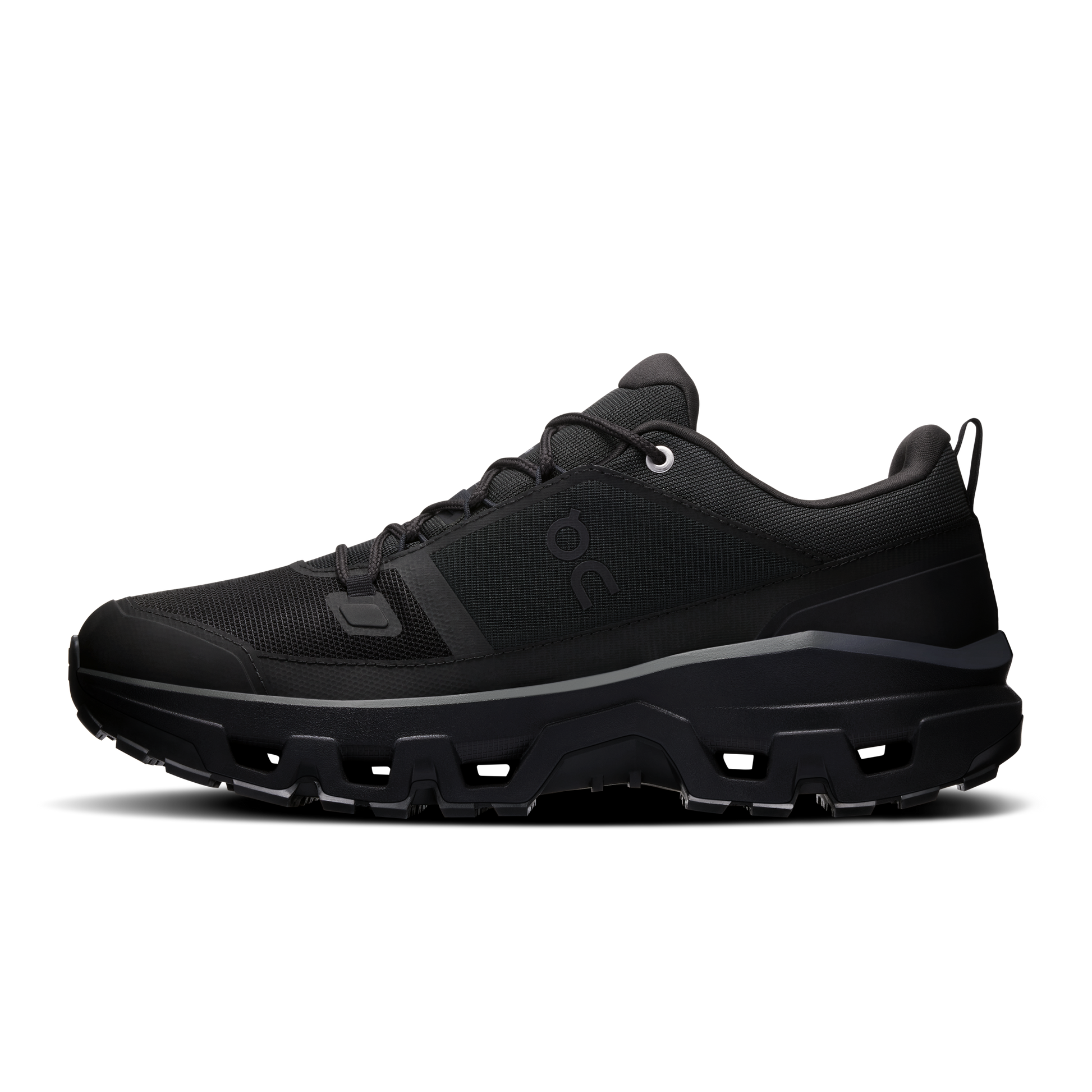 On Running Men's Cloudrock Low Waterproof Shoes - Black / Black - Shopsportive