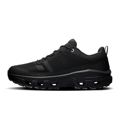 On Running Men's Cloudrock Low Waterproof Shoes - Black / Black - Shopsportive