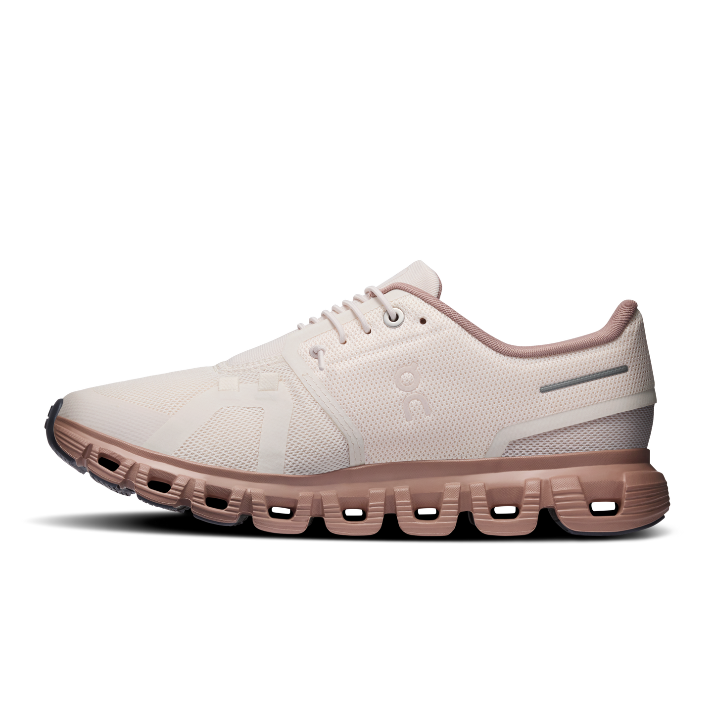 On Running Women's Cloud 6 Shoes - Oyster / Biscuit