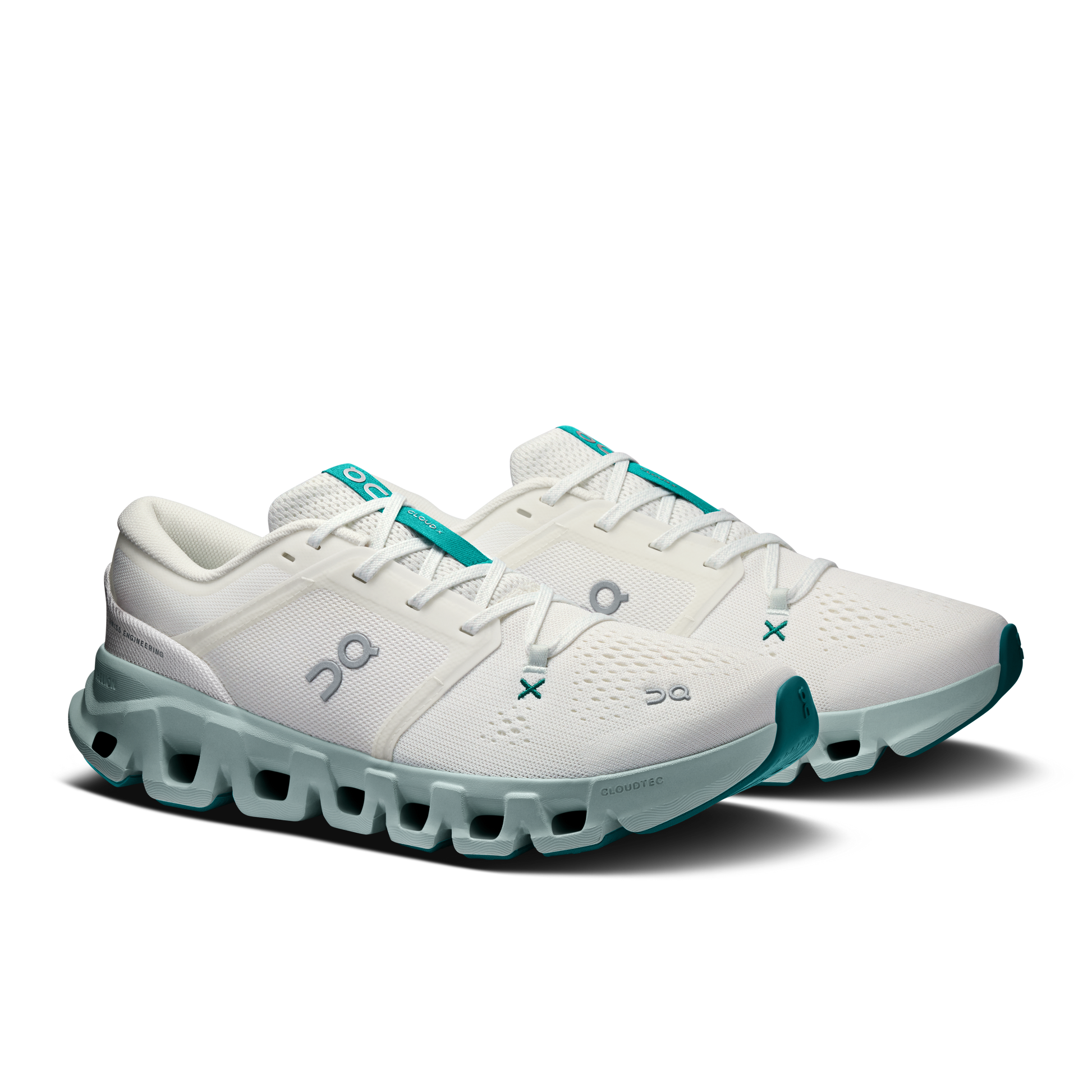 On Running Women's Cloud X 5 Shoes - Ivory / Surf - Shopsportive