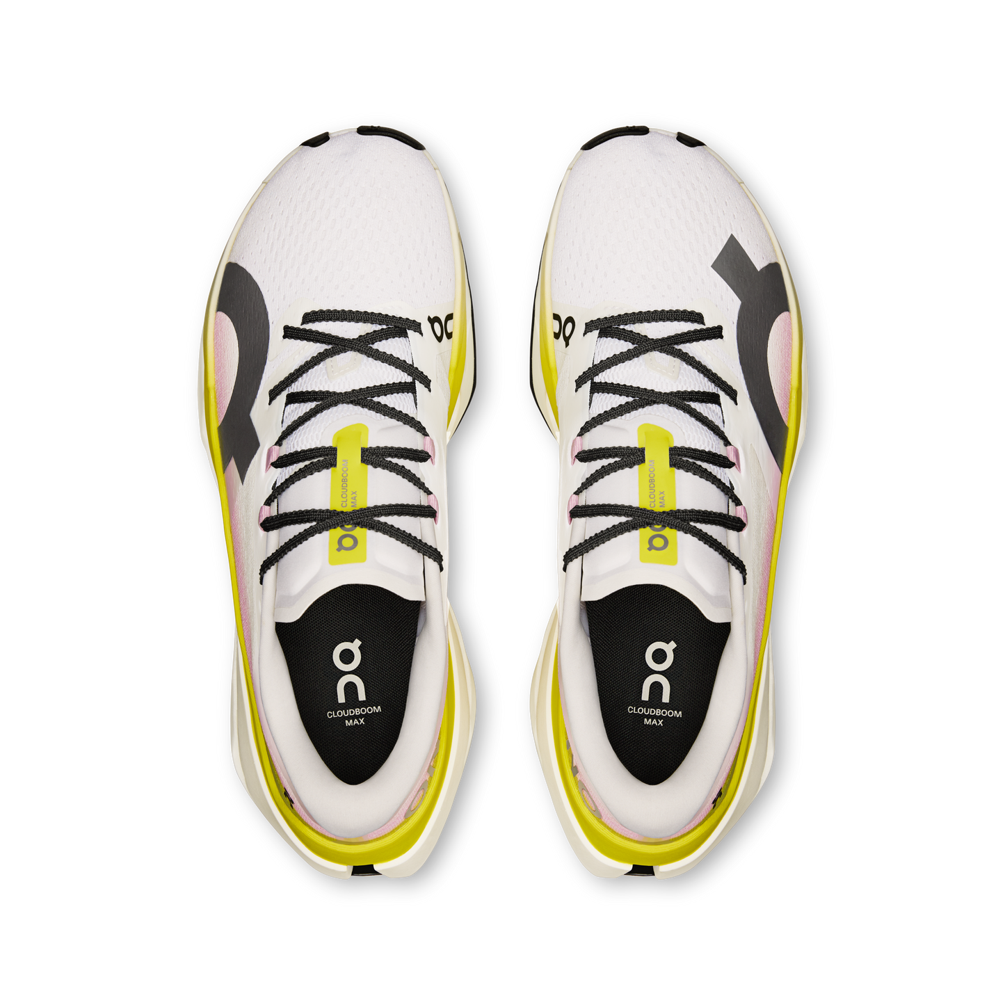 On Running Men's Cloudboom Max Shoes - Lime / Raspberry - Shopsportive