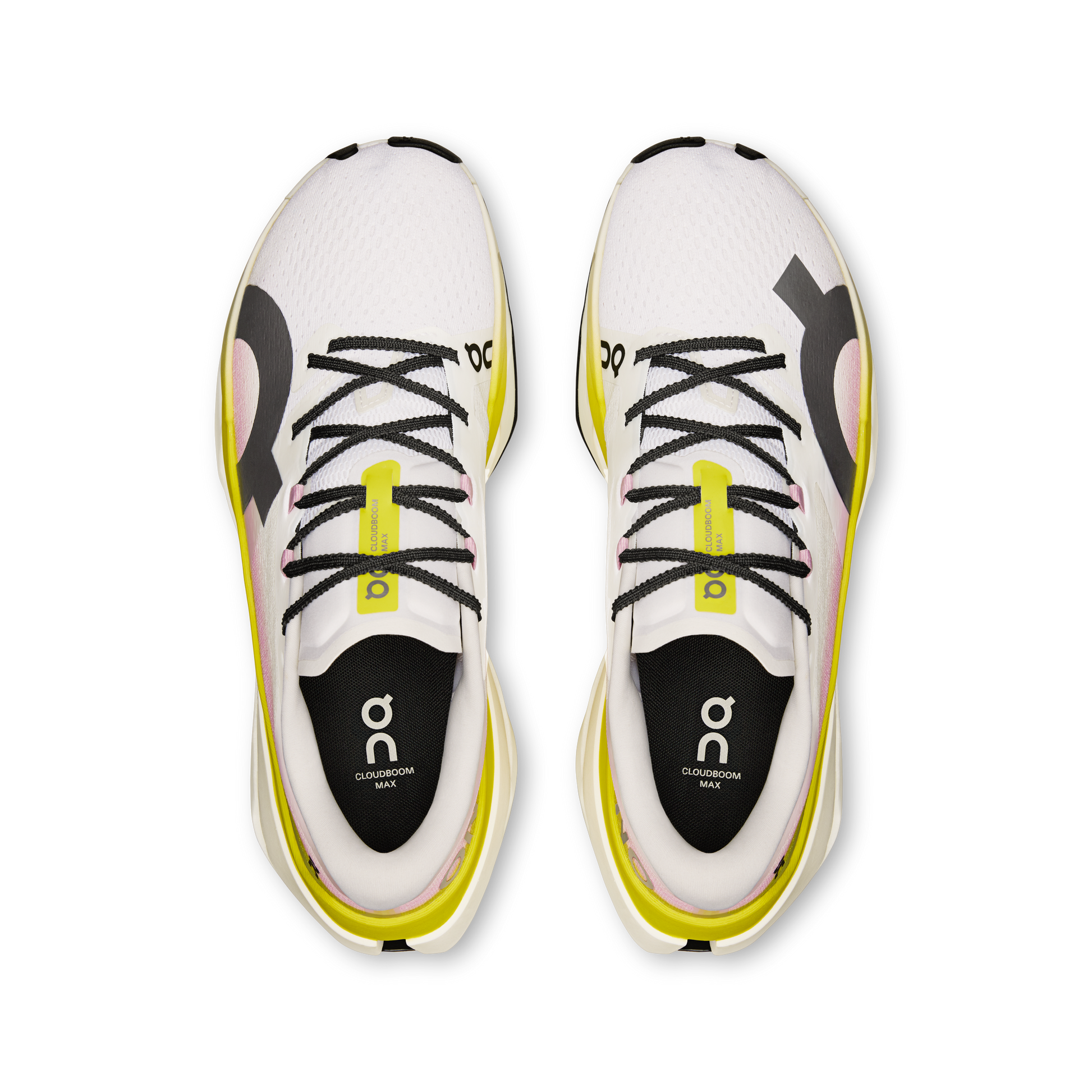 On Running Men's Cloudboom Max Shoes - Lime / Raspberry - Shopsportive