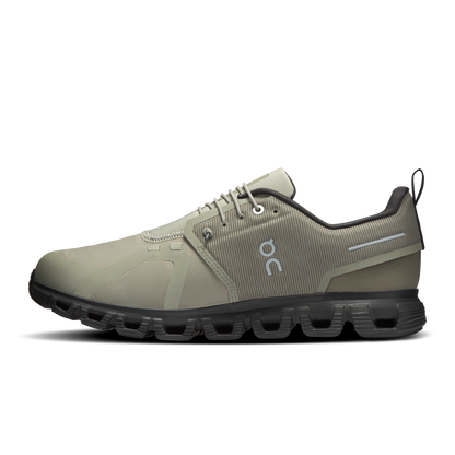 On Running Men's Cloud 6 Waterproof Shoes - Olive / Espresso