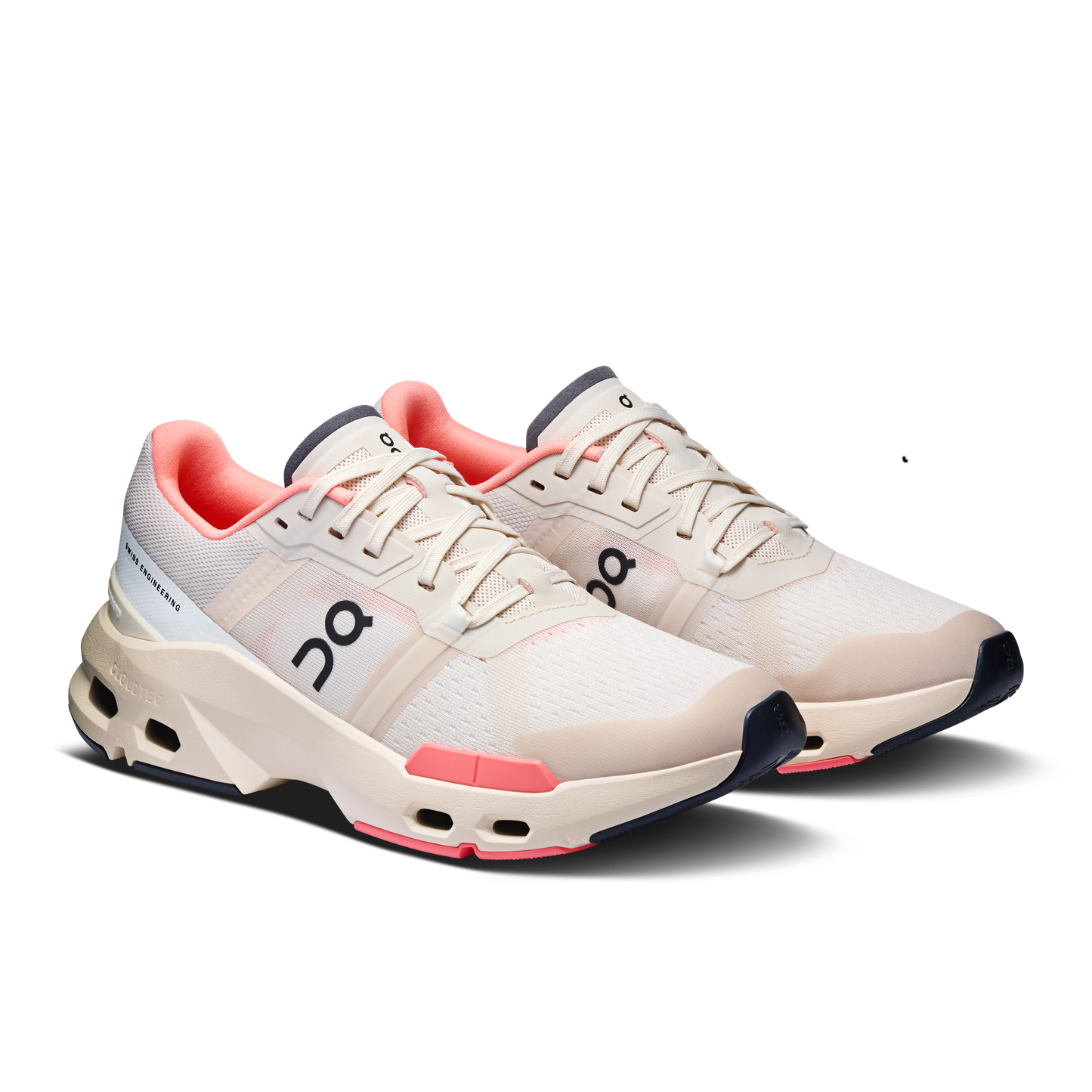 On Running Women's Cloudpulse Shoes - Cream / Salmon