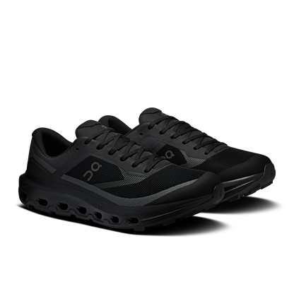 On Running Men's Cloudvista 3 Waterproof Shoes - Black / Black