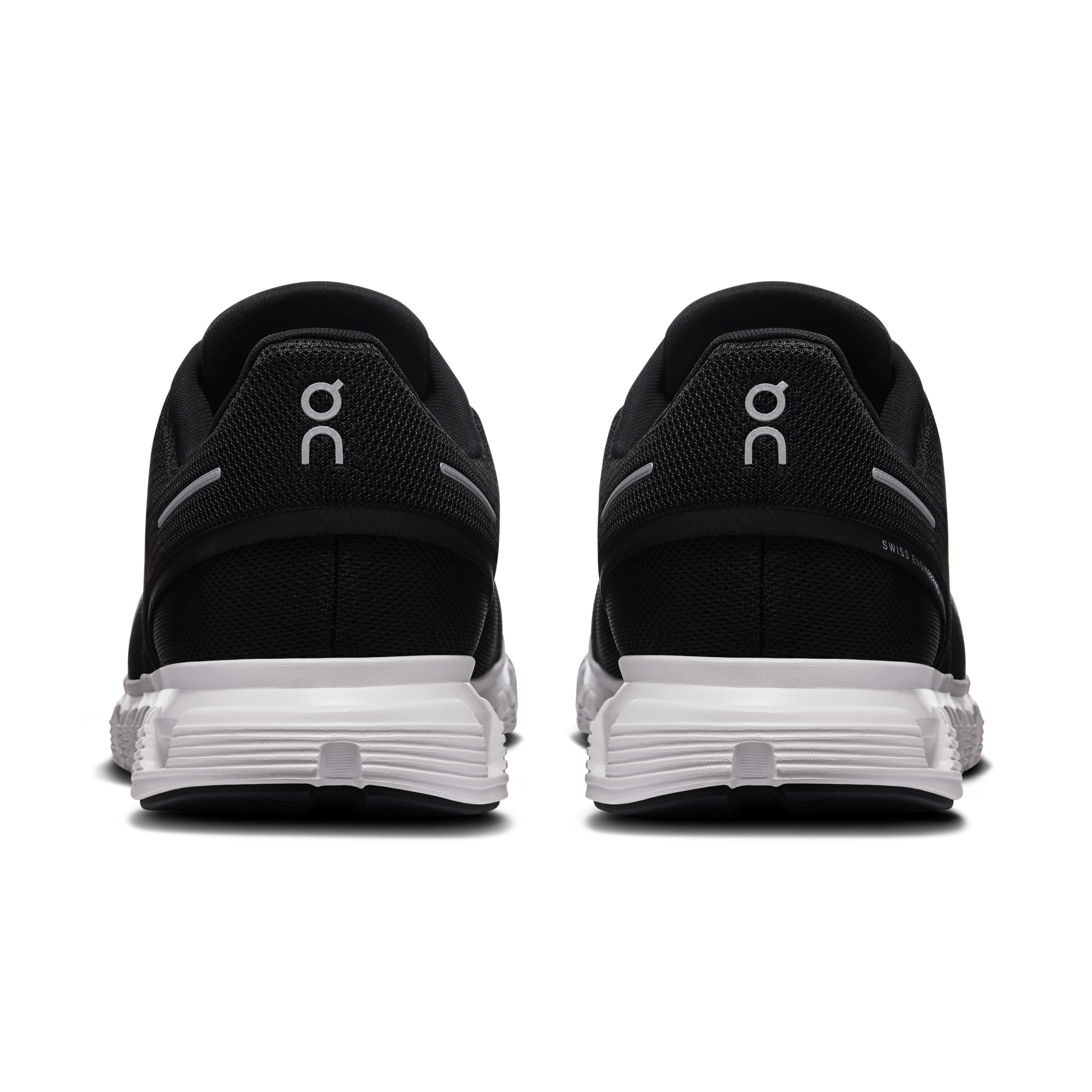 On Running Men's Cloud 6 Wide Shoes - Black / White - Shopsportive