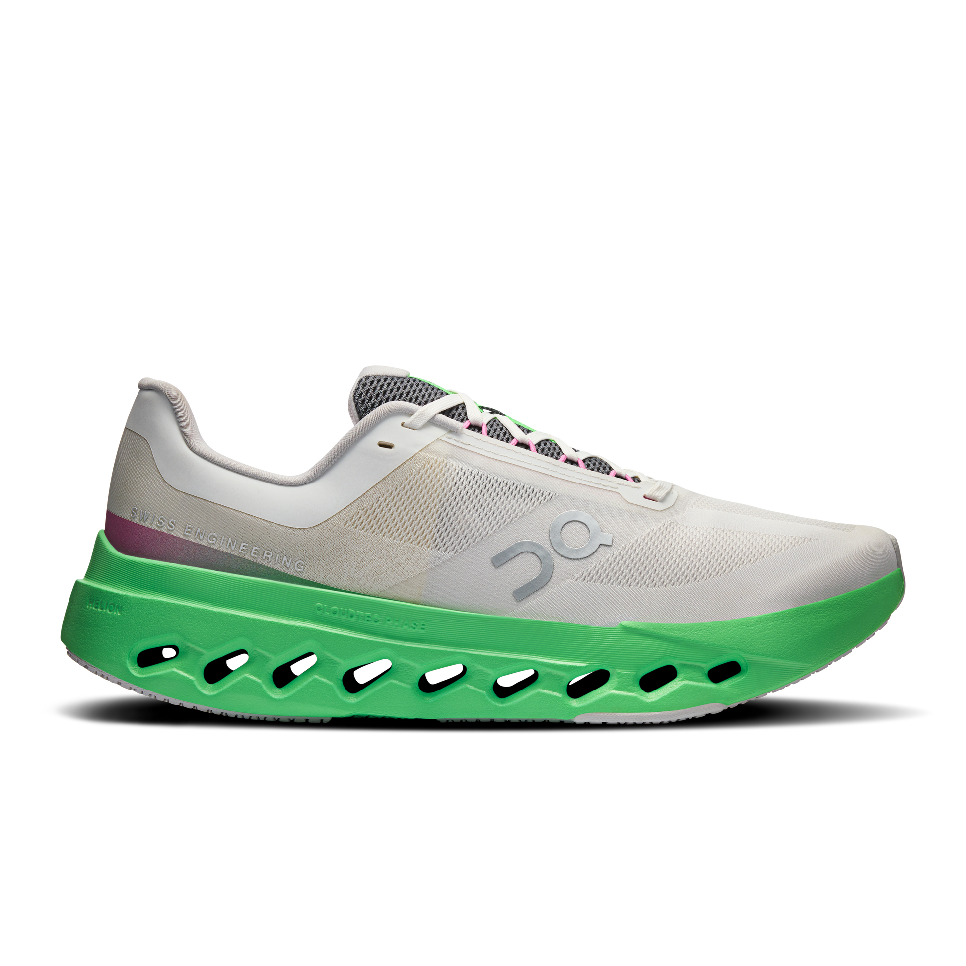 On Running Men's Cloudsurfer Next Shoes - Wolf / Honeydew - Shopsportive