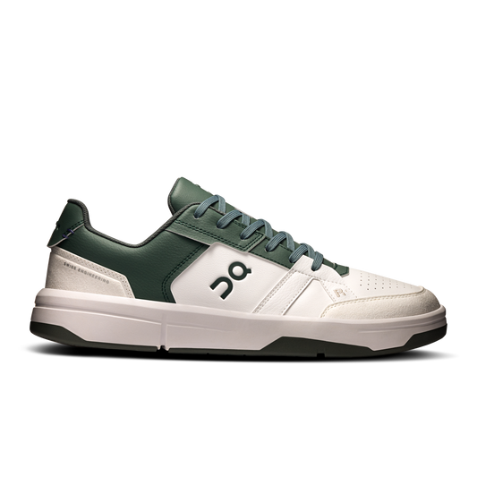On Running Men's The Roger Clubhouse Shoes - White / Olive - Shopsportive