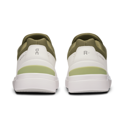 On Running Men's The Roger Advantage Shoes - White / Olive - Shopsportive