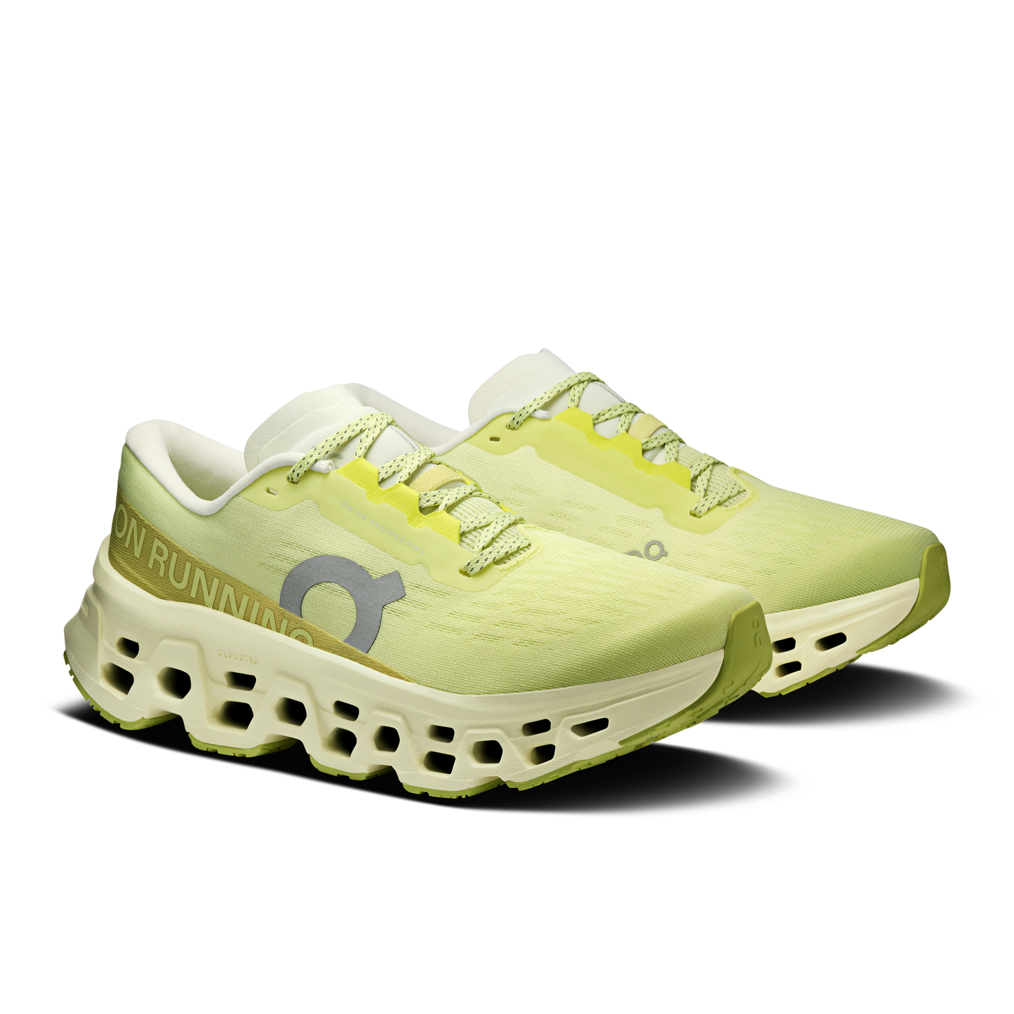 On Running Women's Cloudmonster 3 Shoes - Limelight / Seedling - Shopsportive