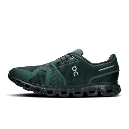 On Running Men's Cloud 6 Shoes - Evergreen / Black - Shopsportive