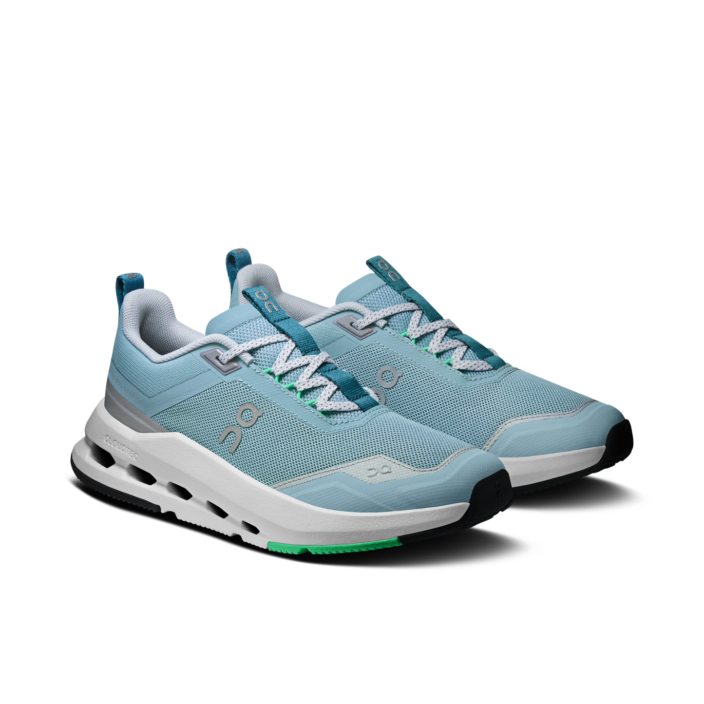 On Running Kids' Cloudnova Youth Shoes - Wash / White