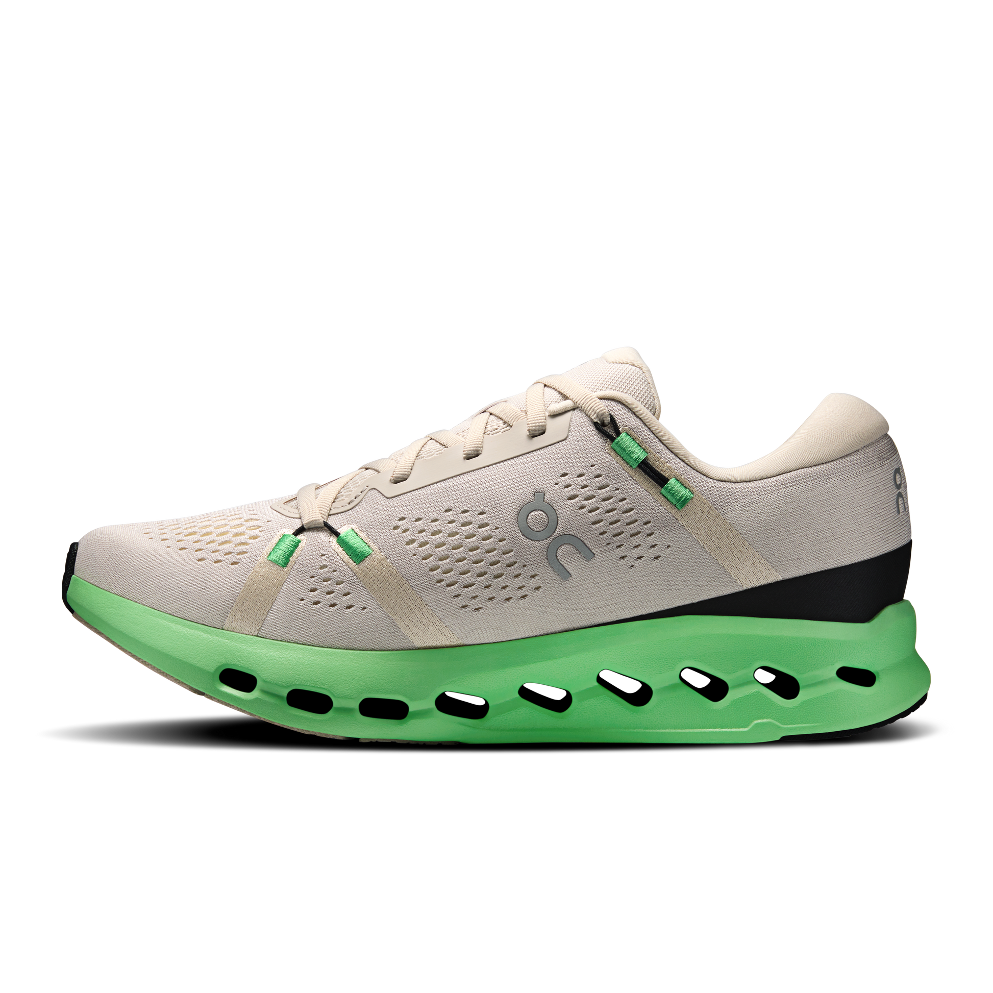 On Running Men's Cloudsurfer 2 Shoes - Truffle / Honeydew - Shopsportive