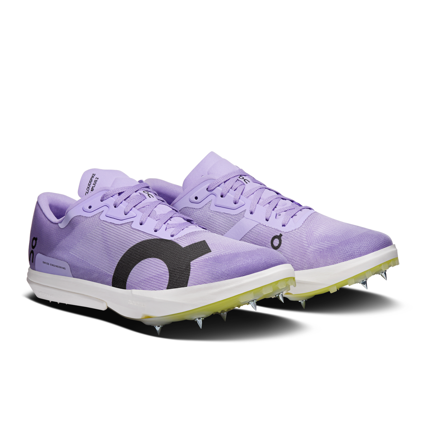 On Running Women's Cloudspike Amplius 2 Shoes - Bloom / Lime