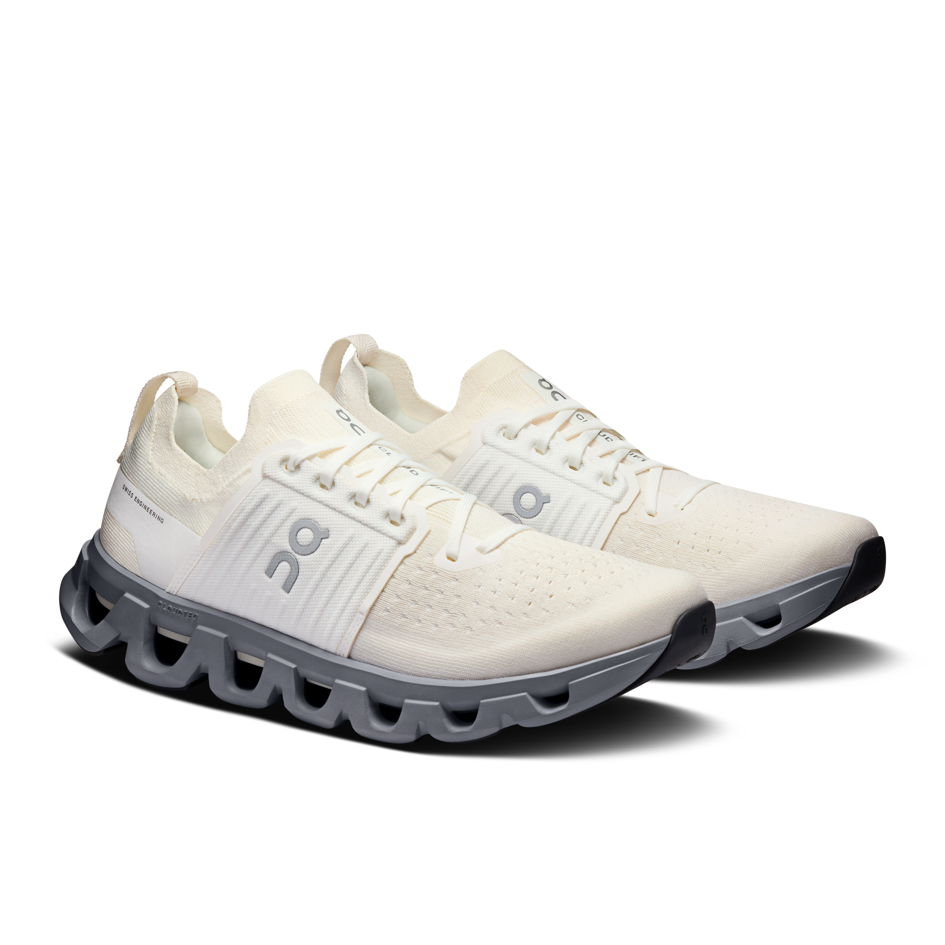 On Running Men's Cloudswift 4 Shoes - Ivory / Alloy - Shopsportive