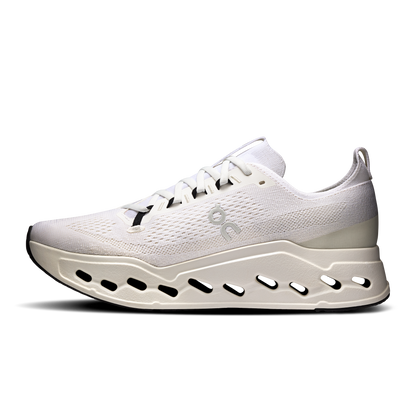 On Running Men's Cloudsurfer Max Wide Shoes - White / White - Shopsportive
