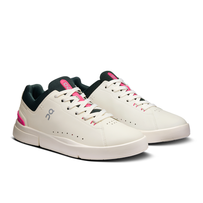 On Running Women's The Roger Advantage Shoes - Ivory / Pink - Shopsportive