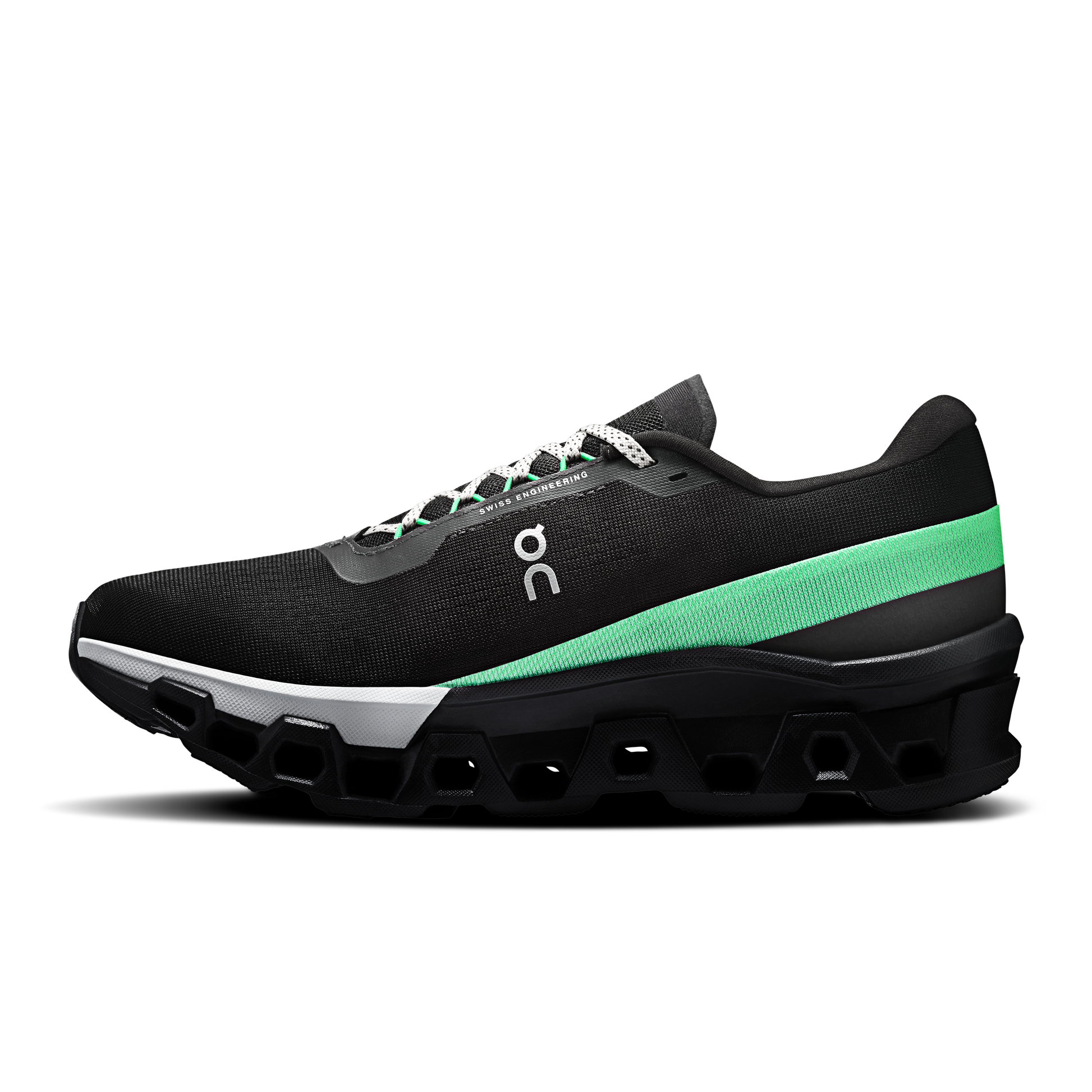 On Running Men's Cloudmonster 2 Shoes - Black / Glacier - Shopsportive