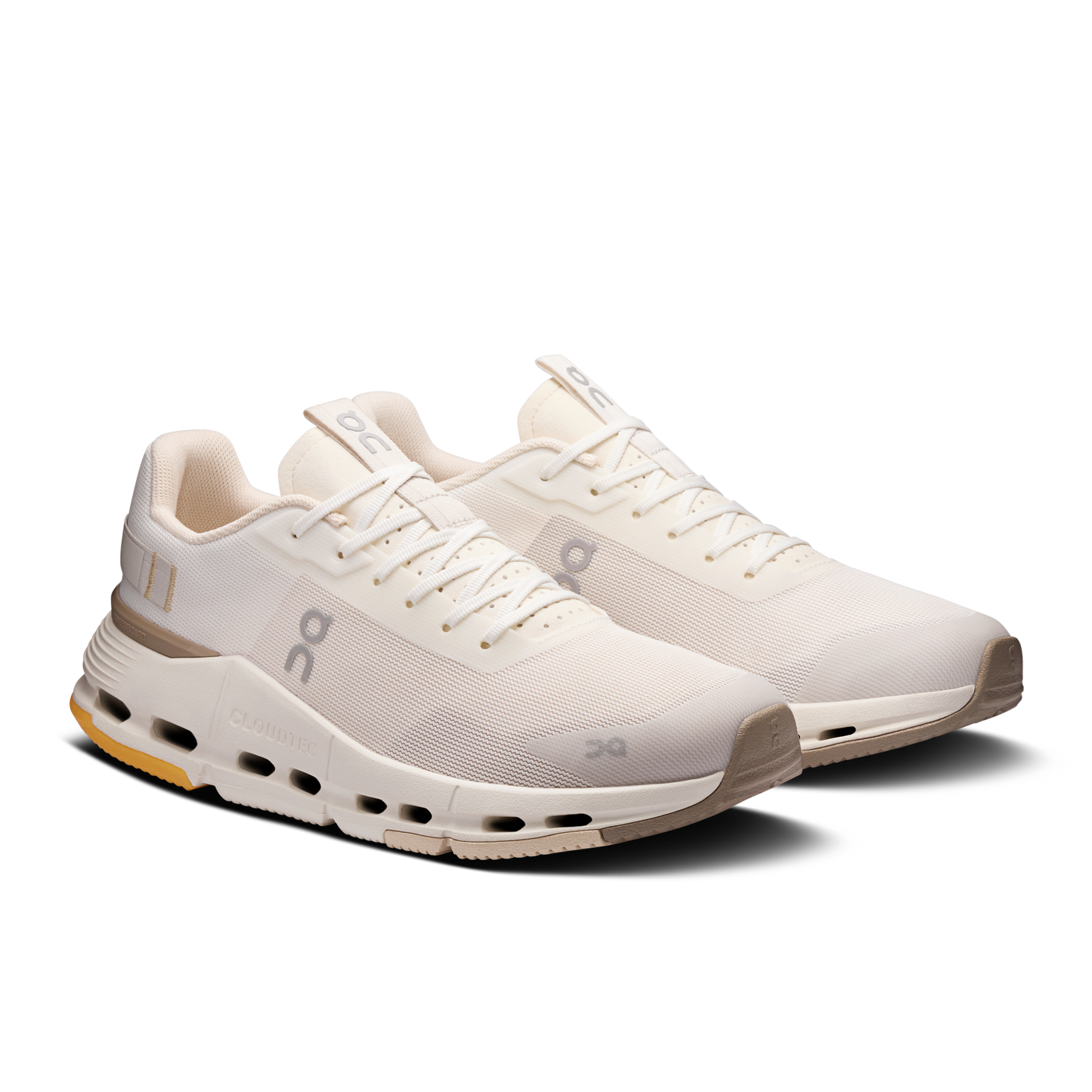 On Running Women's Cloudnova Form 2 Shoes - Ivory / Desert - Shopsportive