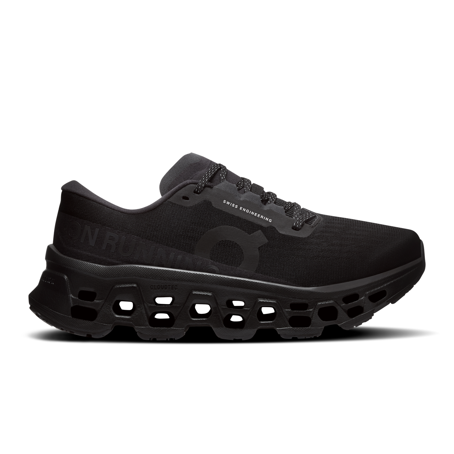 On Running Women's Cloudmonster 3 Shoes - Black / Black - Shopsportive