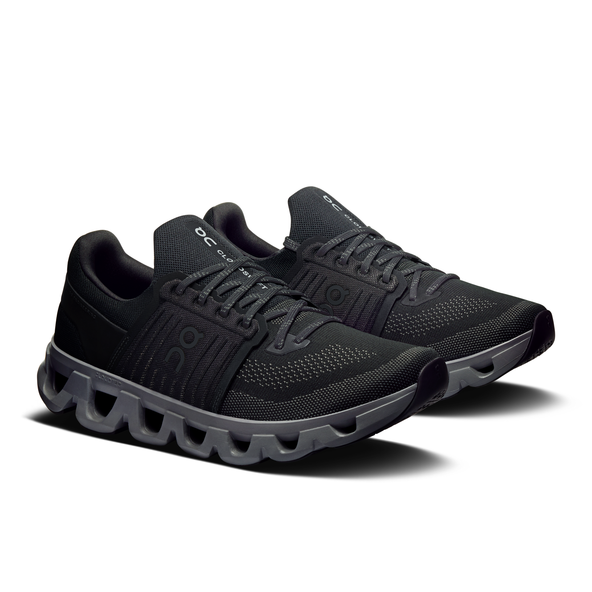 On Running Men's Cloudswift 4 Ad Shoes - Black / Rock - Shopsportive