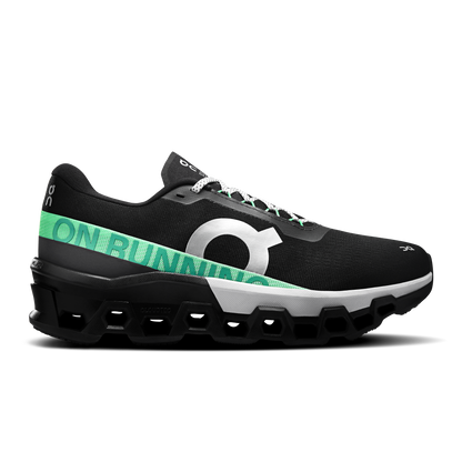 On Running Men's Cloudmonster 2 Shoes - Black / Glacier - Shopsportive