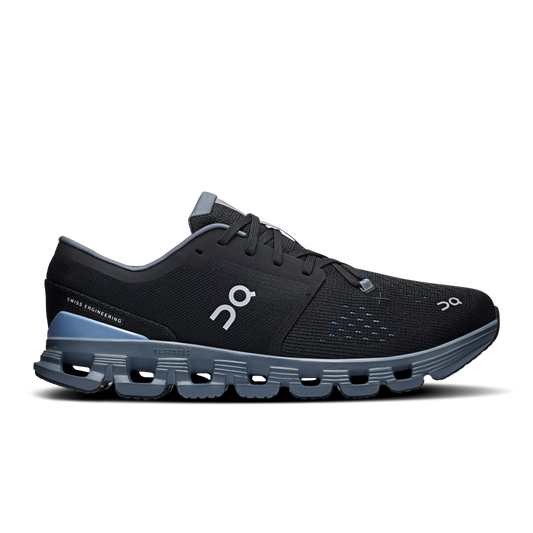 On Running Men's Cloud X 4 Shoes - Black / Chambray