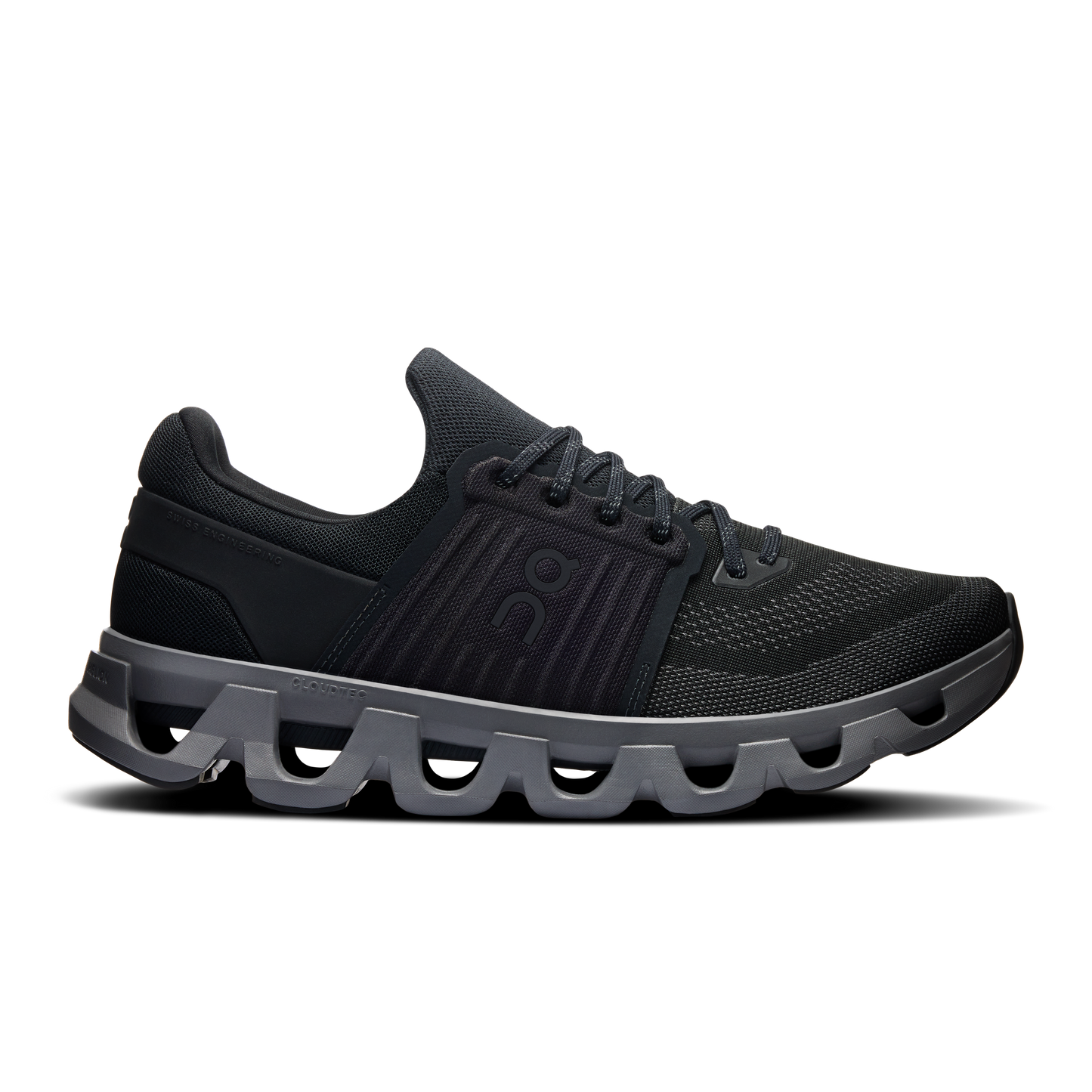 On Running Men's Cloudswift 4 Ad Shoes - Black / Rock - Shopsportive