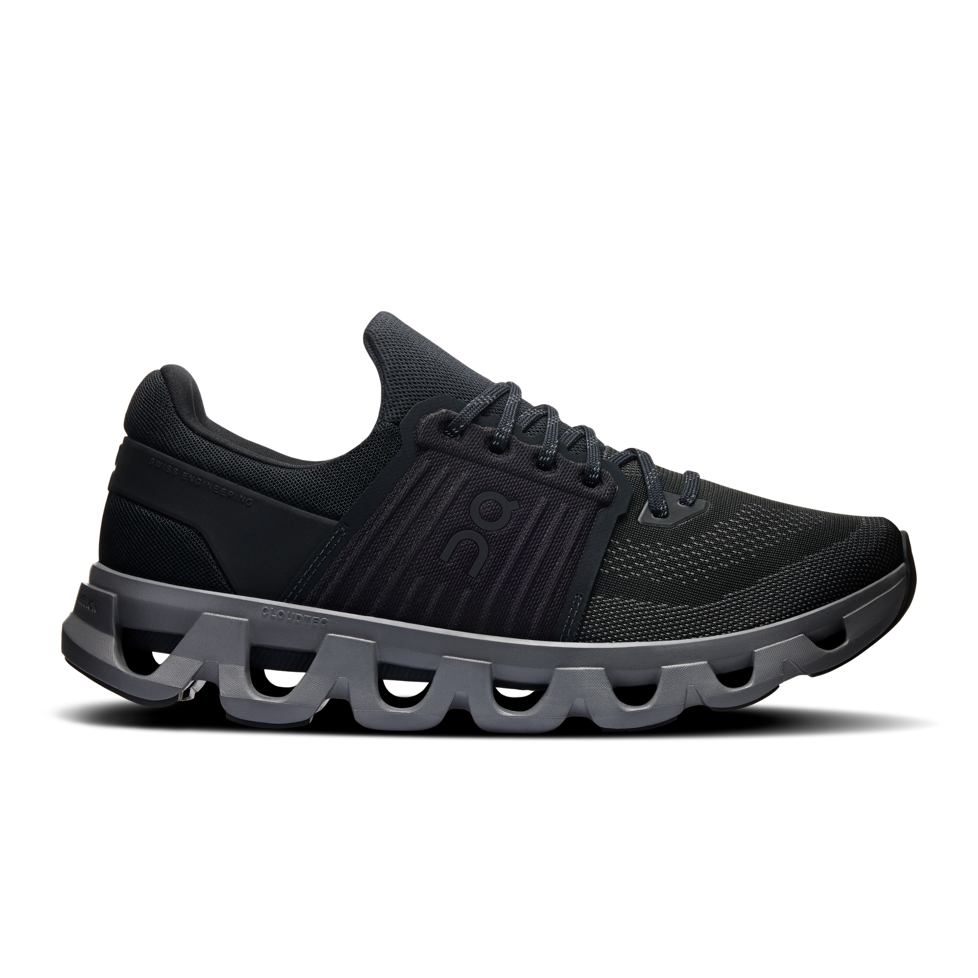 On Running Men's Cloudswift 4 Ad Shoes - Black / Rock - Shopsportive