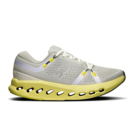 On Running Women's Cloudsurfer 2 Shoes - Glacier / Limelight