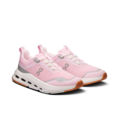 On Running Kids' Cloudnova Youth Shoes - Peony / Iceberg