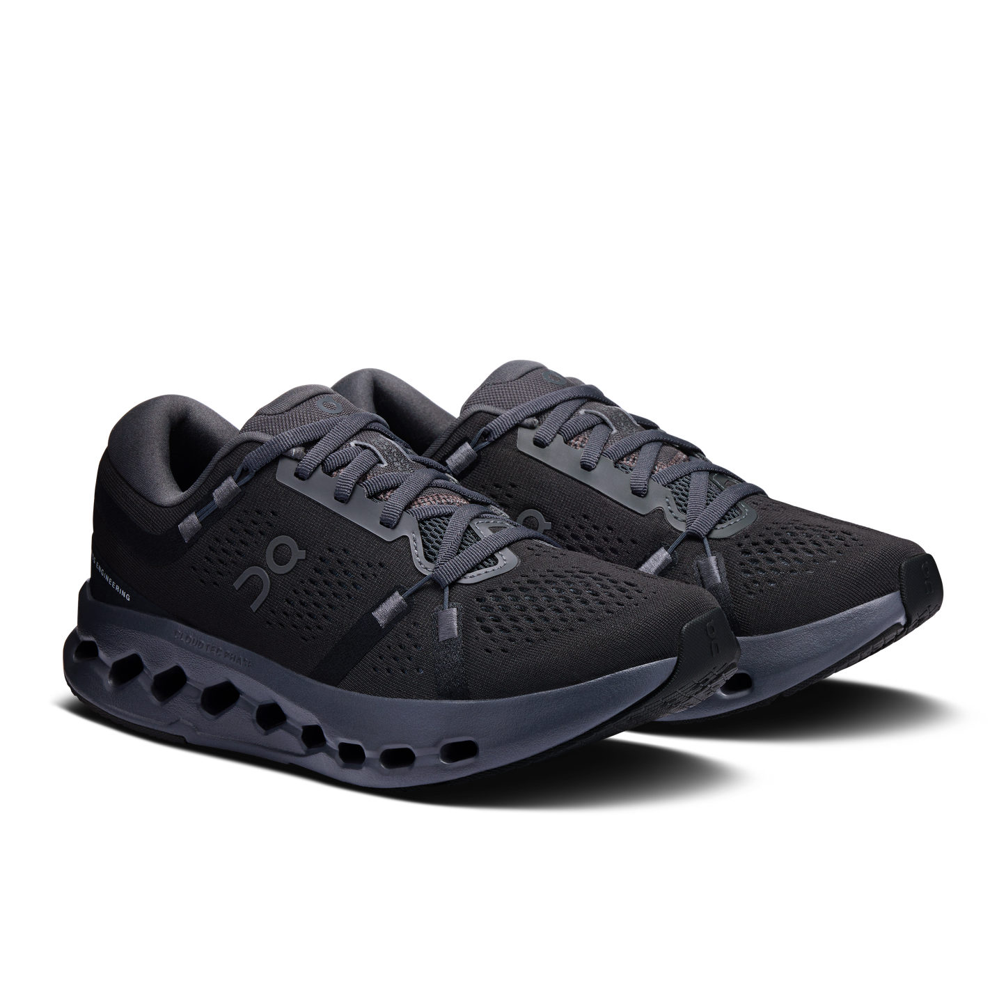 On Running Women's Cloudsurfer 2 Wide Shoes - Black / Black - Shopsportive