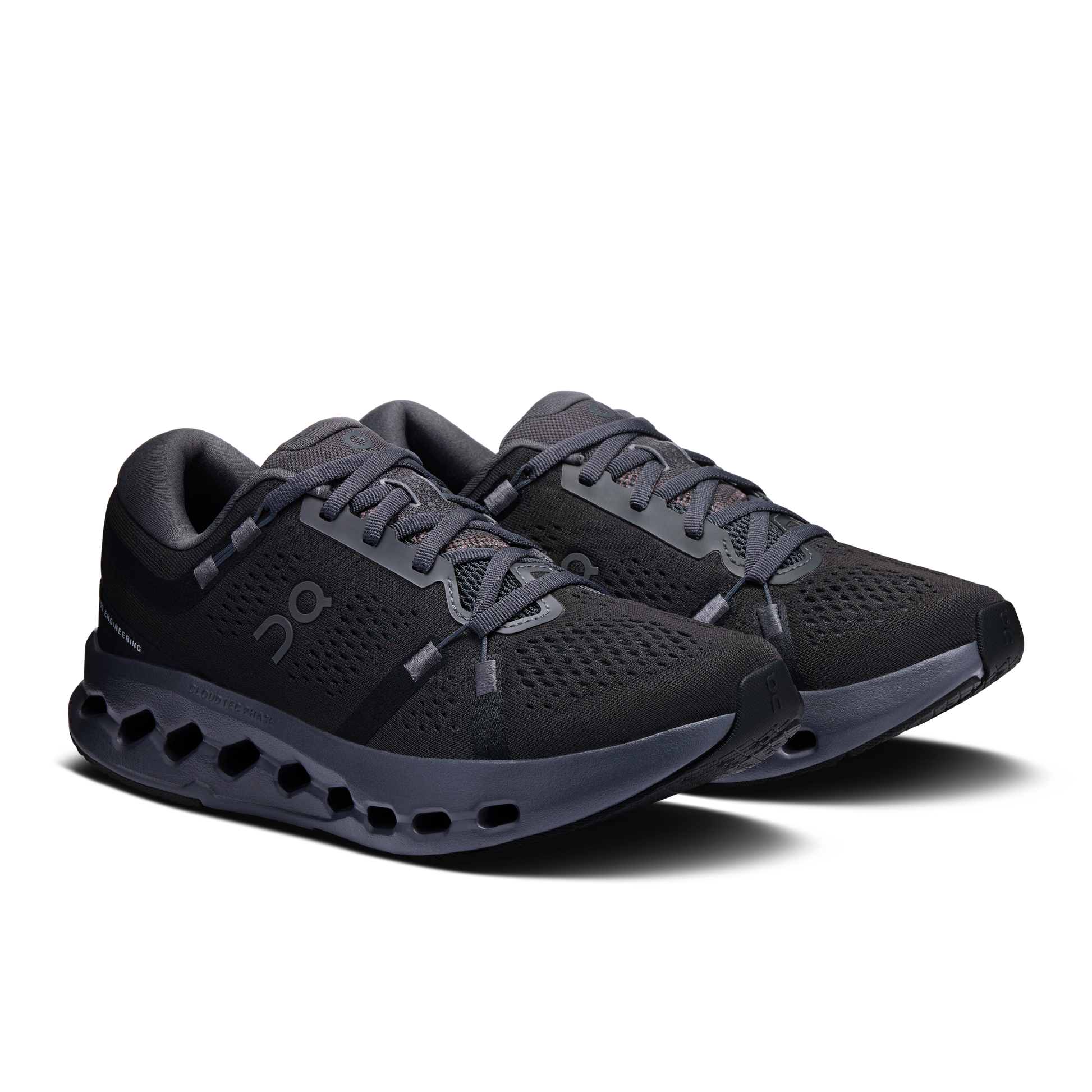 On Running Women's Cloudsurfer 2 Wide Shoes - Black / Black - Shopsportive