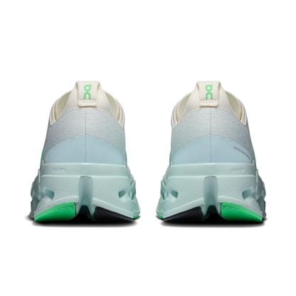 On Running Women's Cloudsurfer Max Shoes - Ivory / Flurry