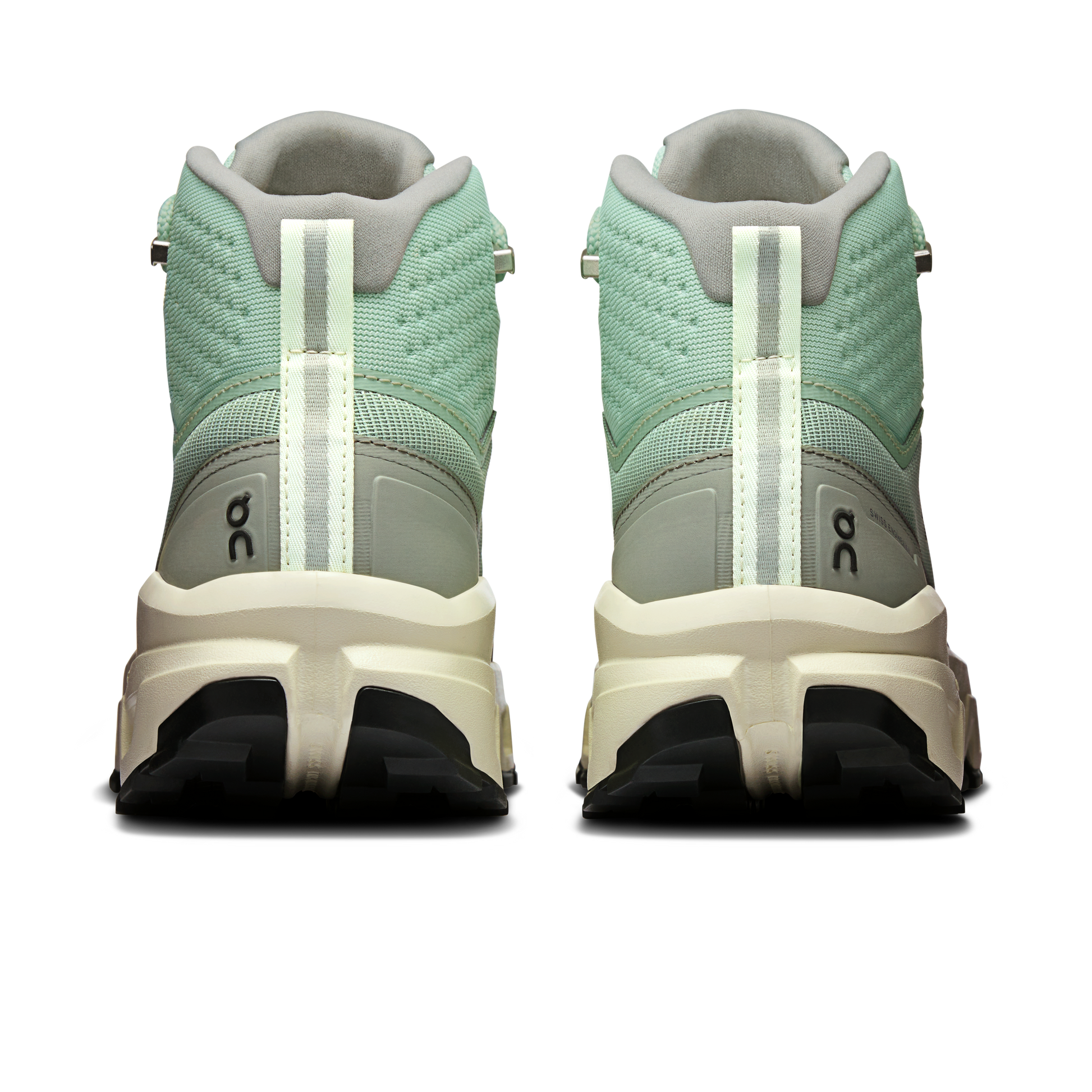 On Running Women's Cloudrock Mid Waterproof Shoes - Glacier / Alloy - Shopsportive