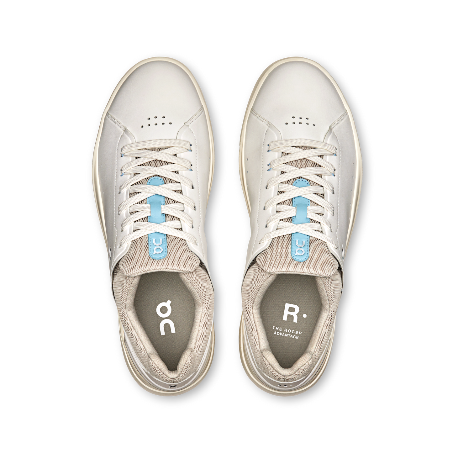 On Running Men's The Roger Advantage Shoes - White / Sand