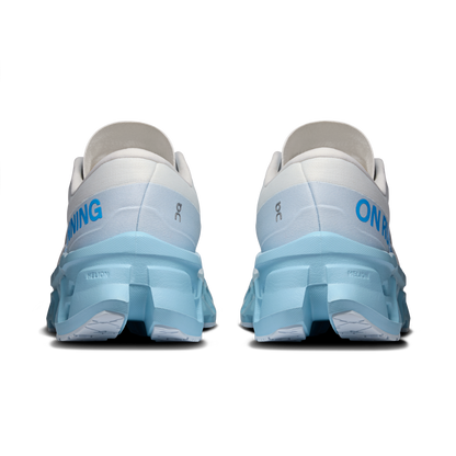 On Running Women's Cloudmonster 3 Shoes - Ivory / Topaz - Shopsportive