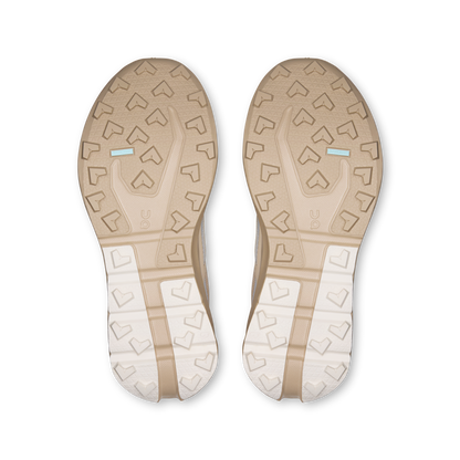 On Running Women's Cloudvista 3 Waterproof Shoes - Sand / Ice