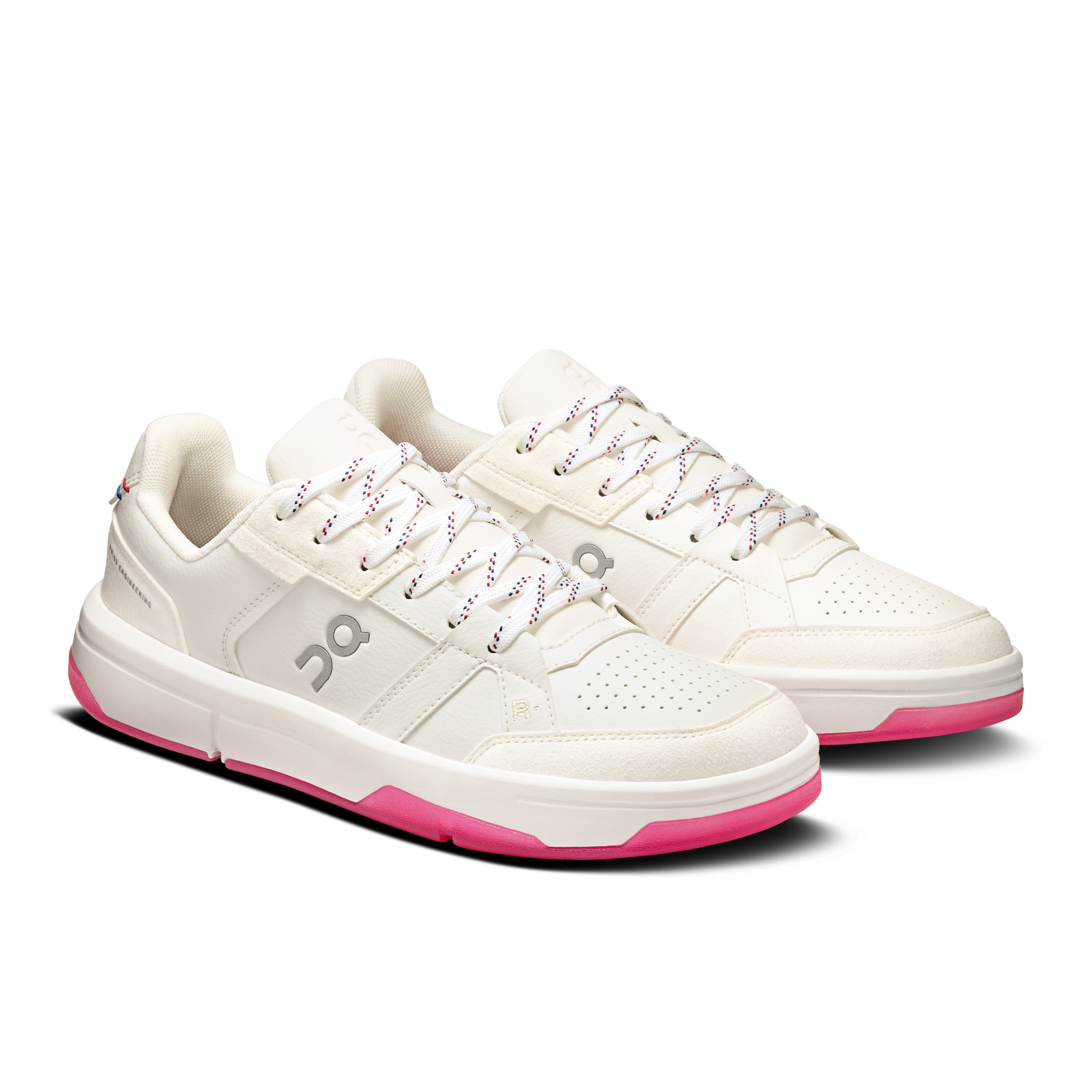 On Running Women's The Roger Clubhouse Shoes - White / Grenadine - Shopsportive