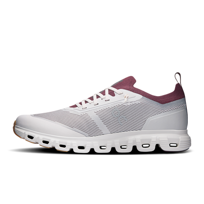 On Running Men's Cloud 6 Versa Shoes - Silver / Maroon