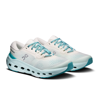 On Running Women's Cloudrunner 3 Shoes - Ivory / Aquamarine - Shopsportive