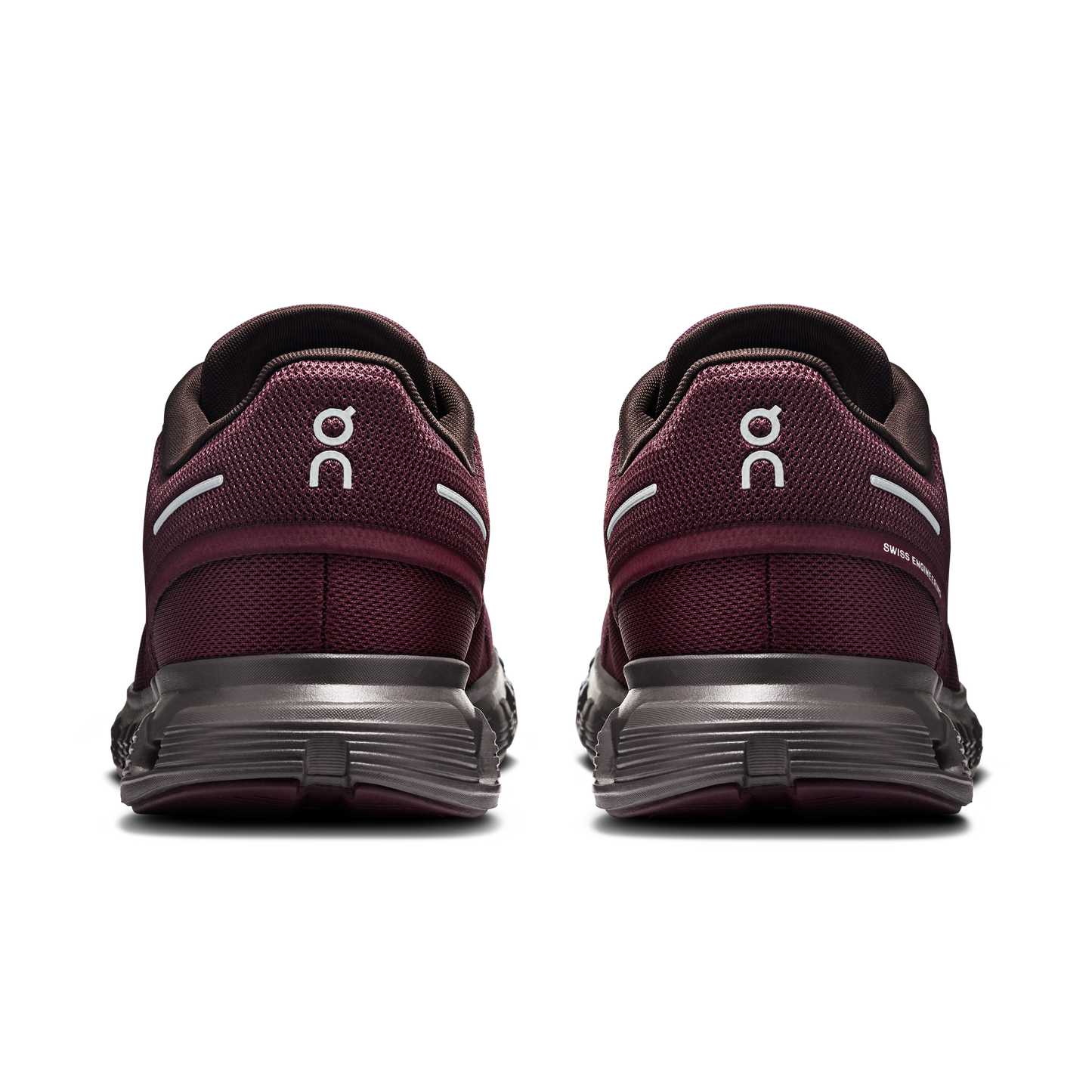 On Running Men's Cloud 6 Shoes - Mulberry / Pebble - Shopsportive