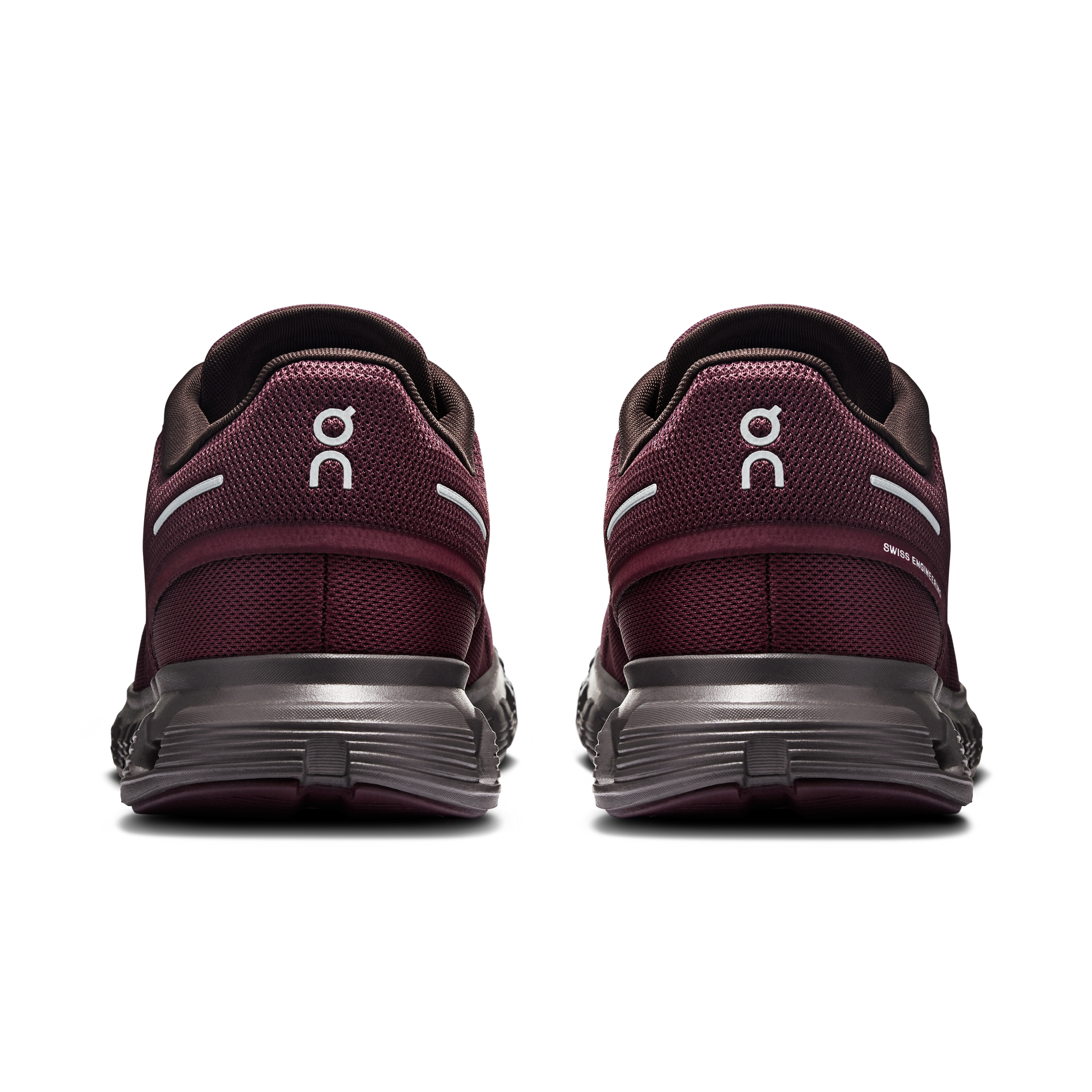 On Running Men's Cloud 6 Shoes - Mulberry / Pebble - Shopsportive