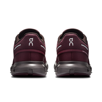 On Running Men's Cloud 6 Shoes - Mulberry / Pebble - Shopsportive
