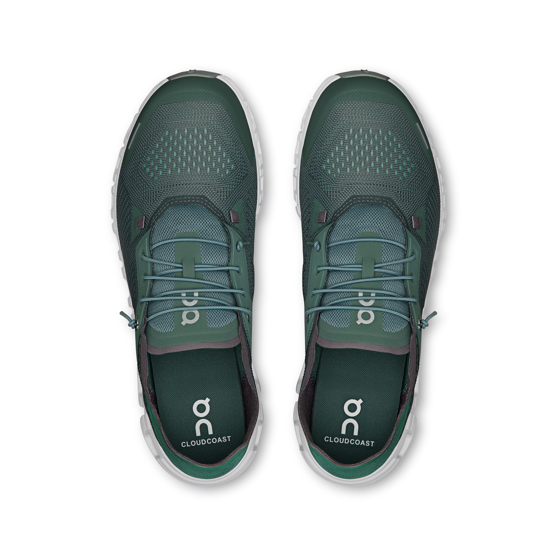 On Running Men's Cloud 6 Coast Shoes - Olive / White - Shopsportive