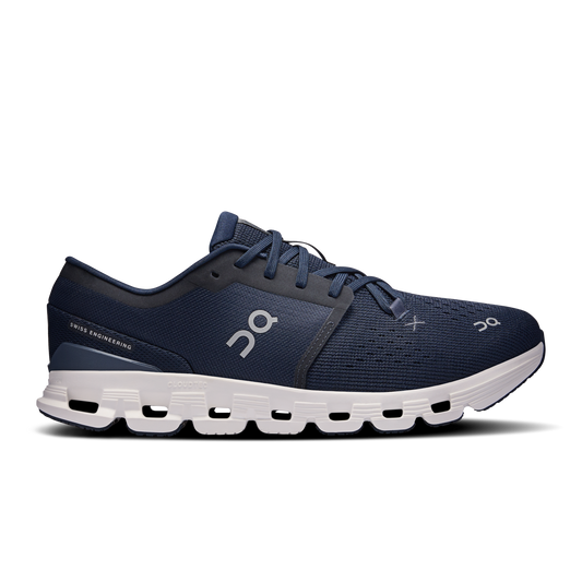 On Running Men's Cloud X 4 Shoes - Ink / Ivory - Shopsportive