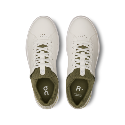 On Running Men's The Roger Advantage Shoes - White / Olive - Shopsportive