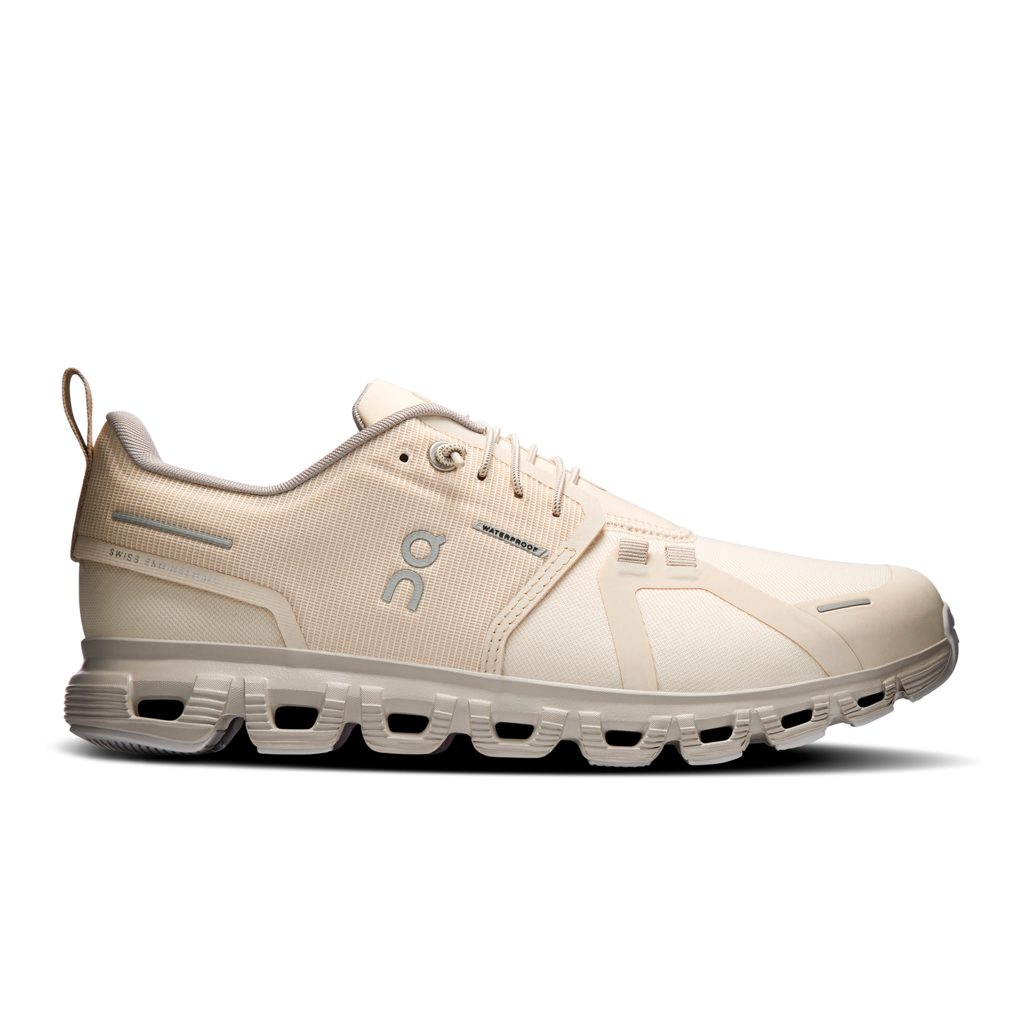 On Running Women's Cloud 6 Waterproof Shoes - Sand / Desert - Shopsportive