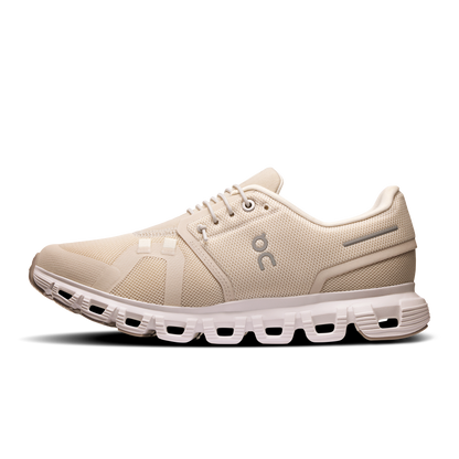 On Running Women's Cloud 6 Shoes - Pearl / White - Shopsportive