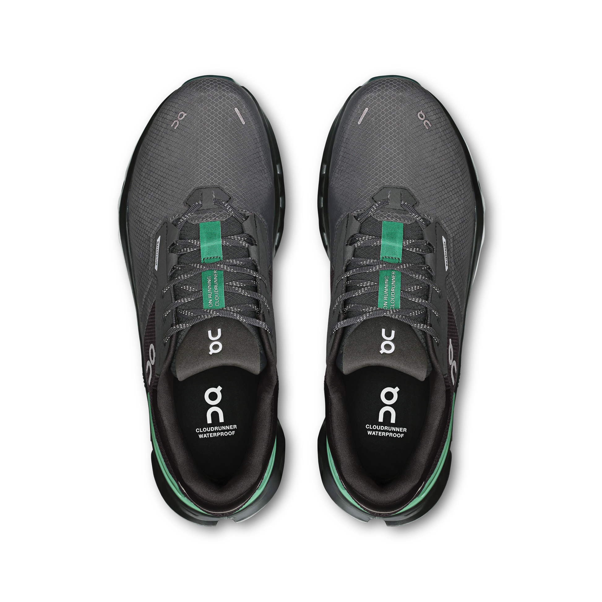 On Running Men's Cloudrunner 2 Waterproof Shoes - Eclipse / Rosemary - Shopsportive
